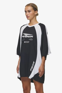 Pegador Tees|Moni Tricot Dress Black White