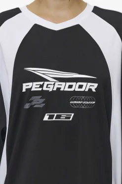 Pegador Tees|Moni Tricot Dress Black White