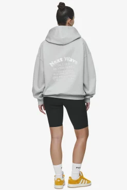 Pegador Hoodies|Naia Oversized Hoodie Washed Sky Grey