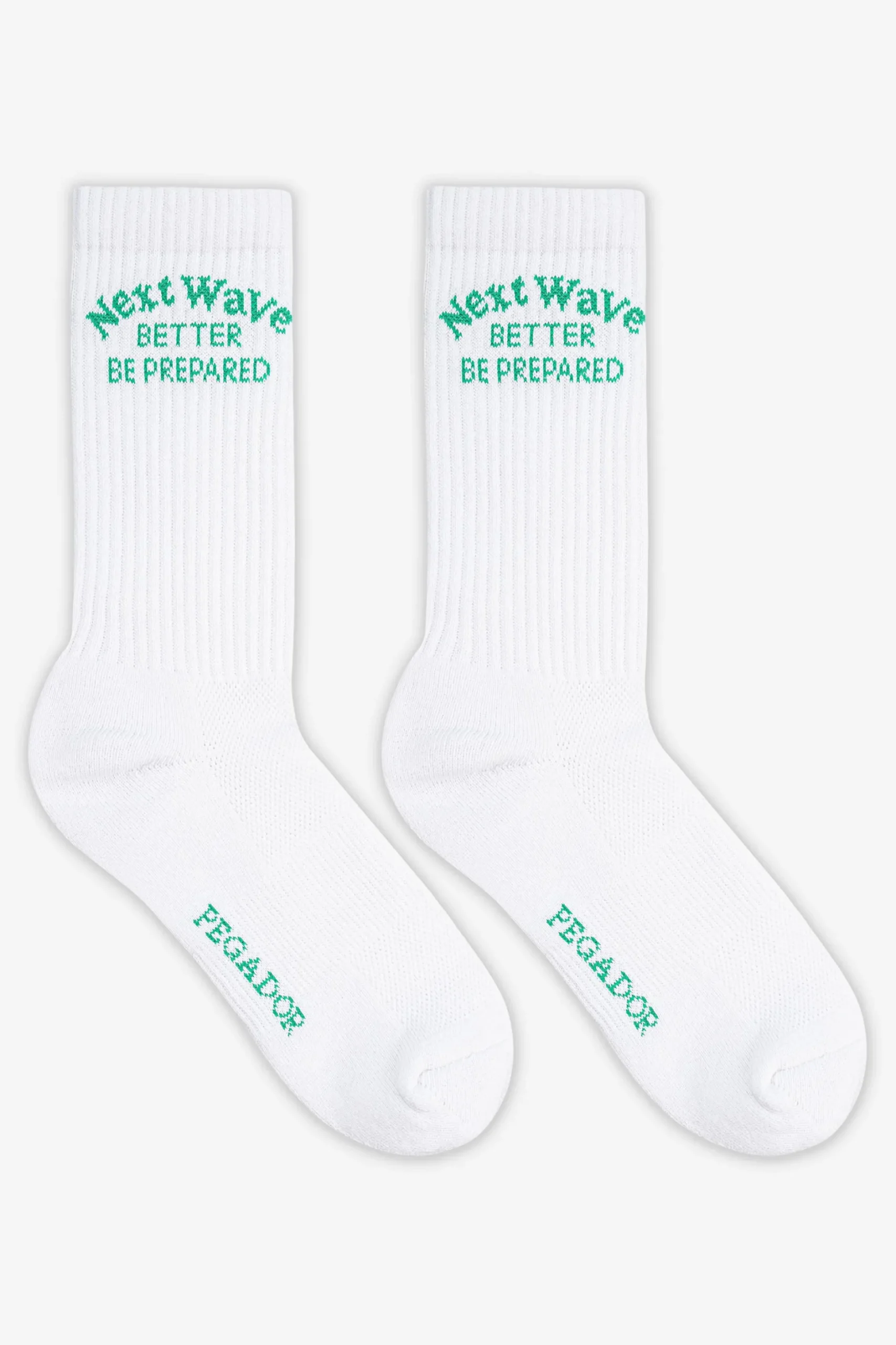 Pegador Socks|Socks|Naia Socks White Peppermint Green