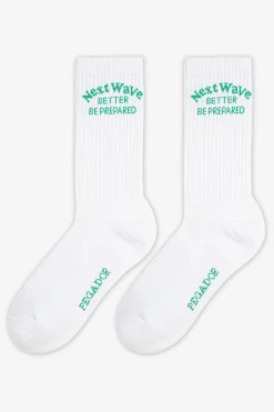 Pegador Socks|Socks|Naia Socks White Peppermint Green