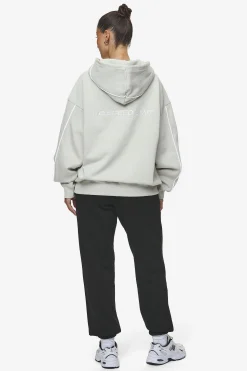 Pegador Hoodies|Naomi Oversized Hoodie Washed Moon Grey