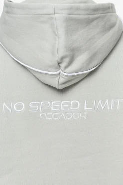 Pegador Hoodies|Naomi Oversized Hoodie Washed Moon Grey