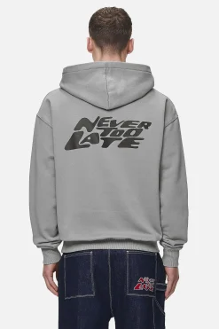 Pegador Hoodies|Narson Oversized Hoodie Washed Cool Grey