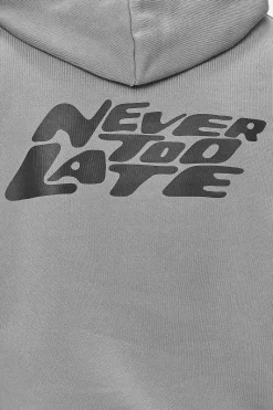 Pegador Hoodies|Narson Oversized Hoodie Washed Cool Grey