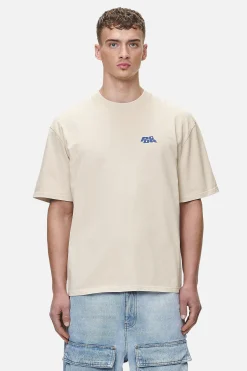 Pegador Tees|Narson Oversized Tee Washed Desert Sand