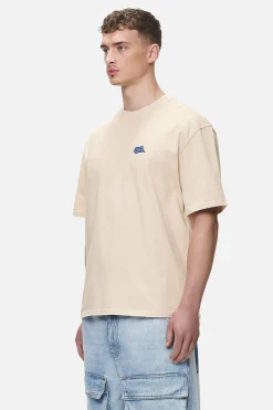 Pegador Tees|Narson Oversized Tee Washed Desert Sand