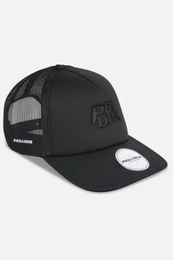 Pegador Caps & Hats|Narson Trucker Cap Black Cool Grey