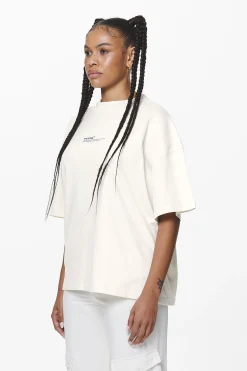 Pegador Tees|Navisk Heavy Oversized Tee Washed Salty Cream