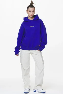 Pegador Hoodies|Navisk Oversized Hoodie Washed Endless Blue