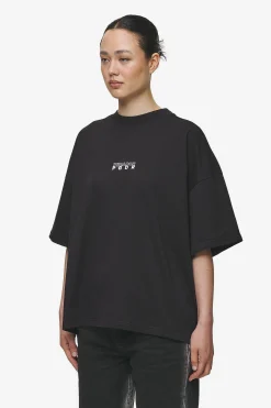 Pegador Tees|Nisa Heavy Oversized Tee Washed Black