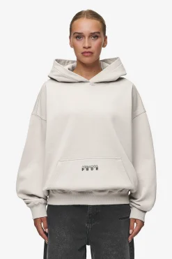 Pegador Hoodies|Nisa Oversized Hoodie Washed Moon Grey