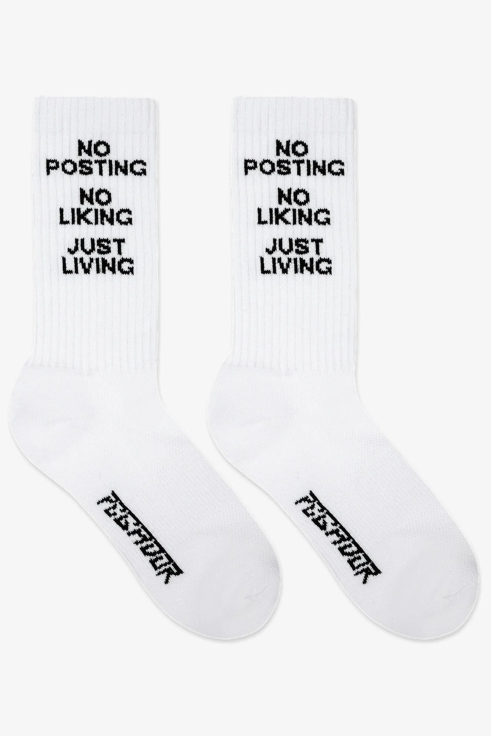Pegador Socks|Socks|No Posting Socks White Black