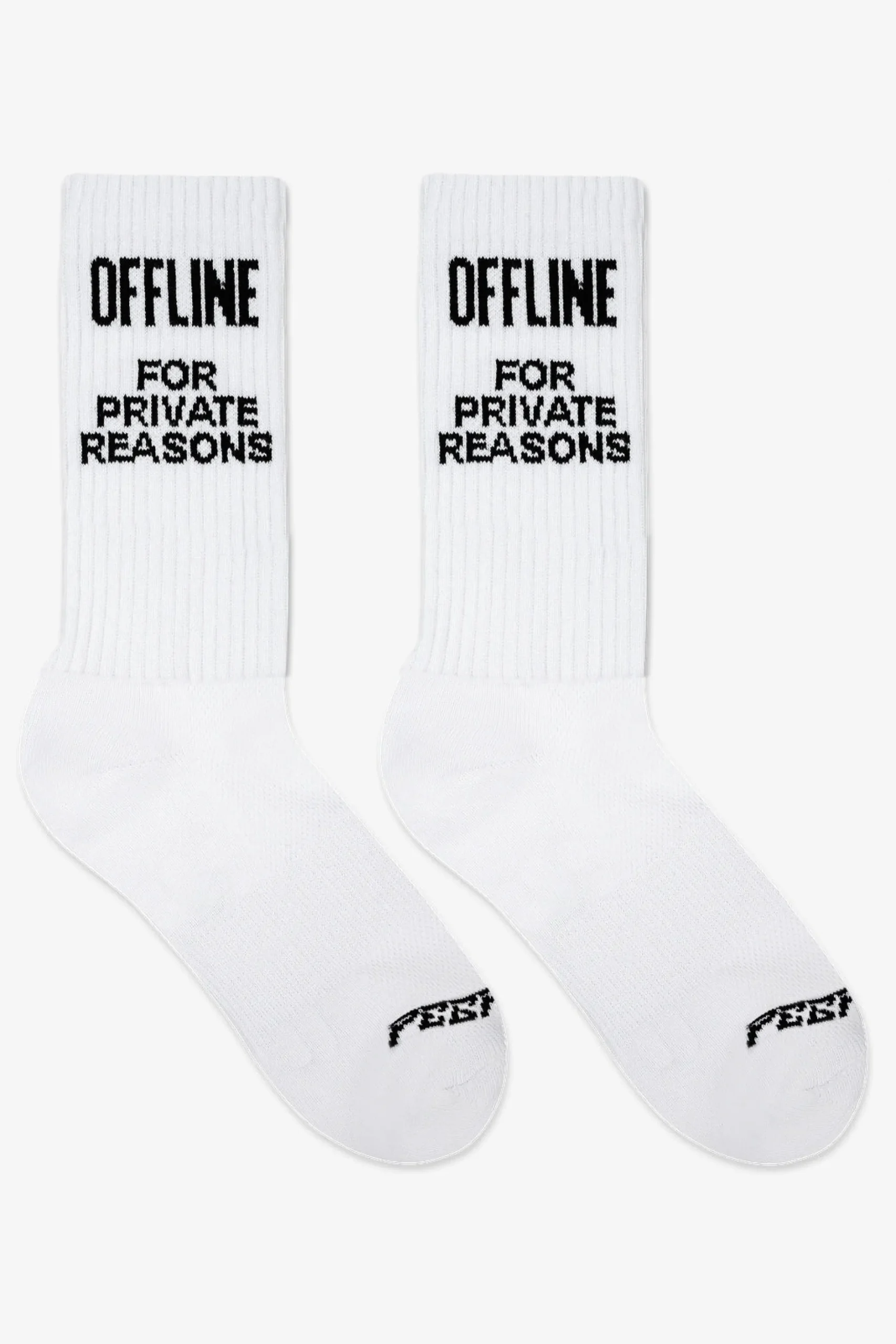 Pegador Socks|Socks|Offline Socks White Black