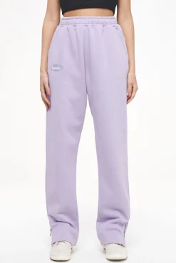 Pegador Pants|Olvera Straight Sweat Pants Vintage Washed Purple Paste