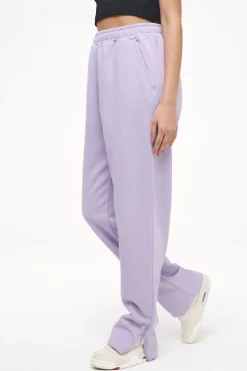 Pegador Pants|Olvera Straight Sweat Pants Vintage Washed Purple Paste