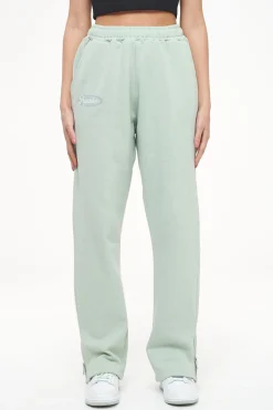 Pegador Pants|Olvera Straight Sweat Pants Vintage Washed Milky Green