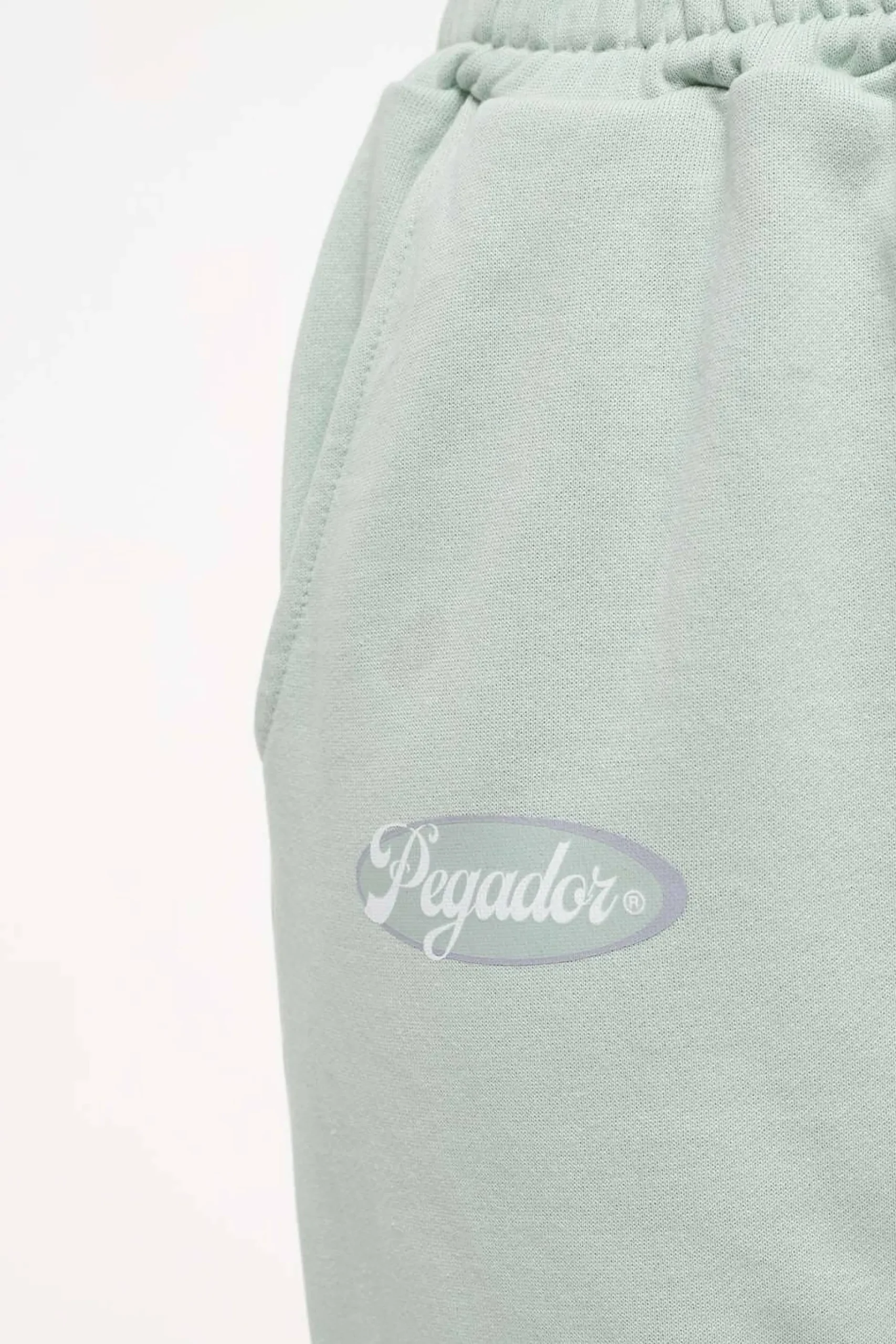 Pegador Pants|Olvera Straight Sweat Pants Vintage Washed Milky Green