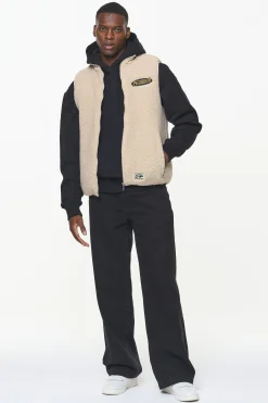 Pegador Vests|Orae Teddy Vest Kingdom Beige