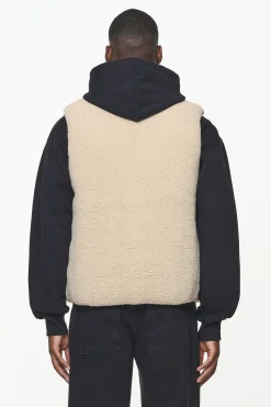 Pegador Vests|Orae Teddy Vest Kingdom Beige