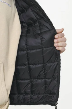 Pegador Vests|Orae Teddy Vest Onyx Black