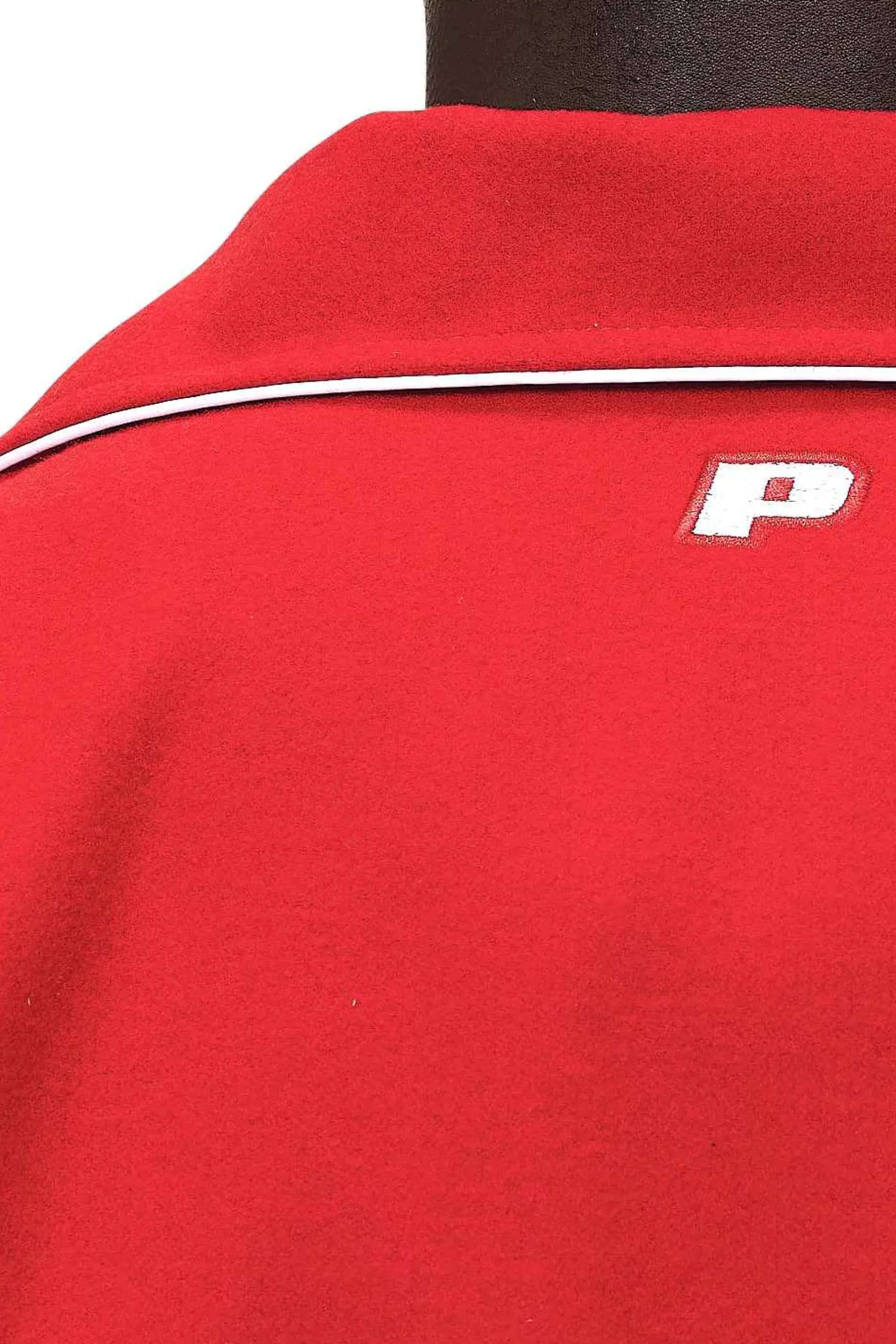 Pegador Jackets|Oris Varsity Jacket Red Cream