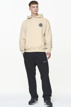 Pegador Hoodies|Orsett Oversized Hoodie Vintage Washed Kingdom Beige