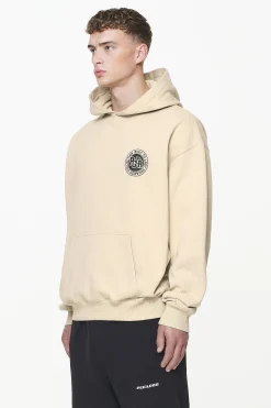 Pegador Hoodies|Orsett Oversized Hoodie Vintage Washed Kingdom Beige