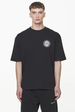 Pegador Tees|Orsett Oversized Tee Vintage Onyx Black