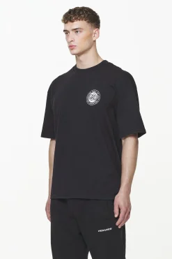 Pegador Tees|Orsett Oversized Tee Vintage Onyx Black