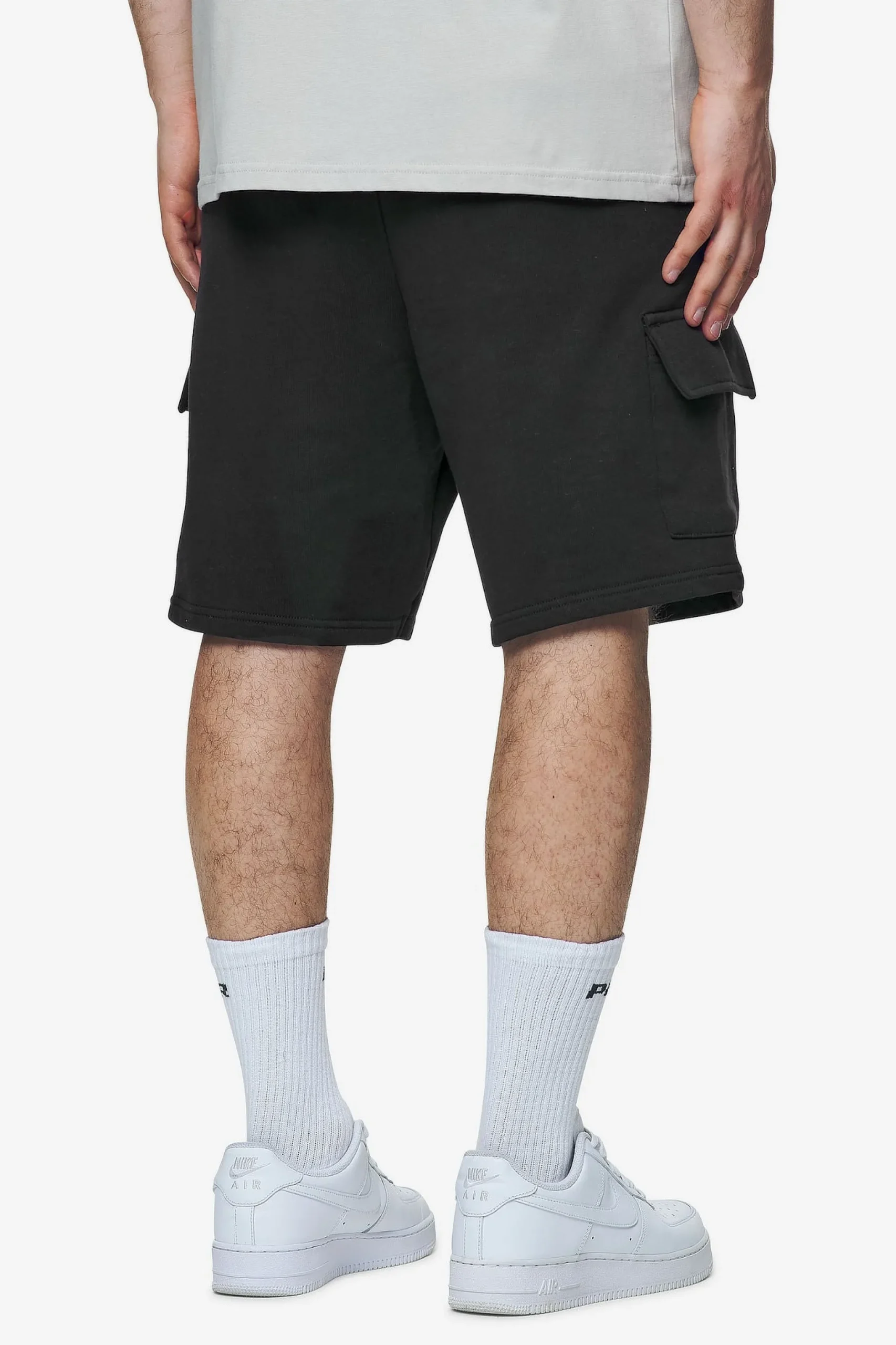 Pegador Shorts|Otega Terry Cargo Shorts Vintage black