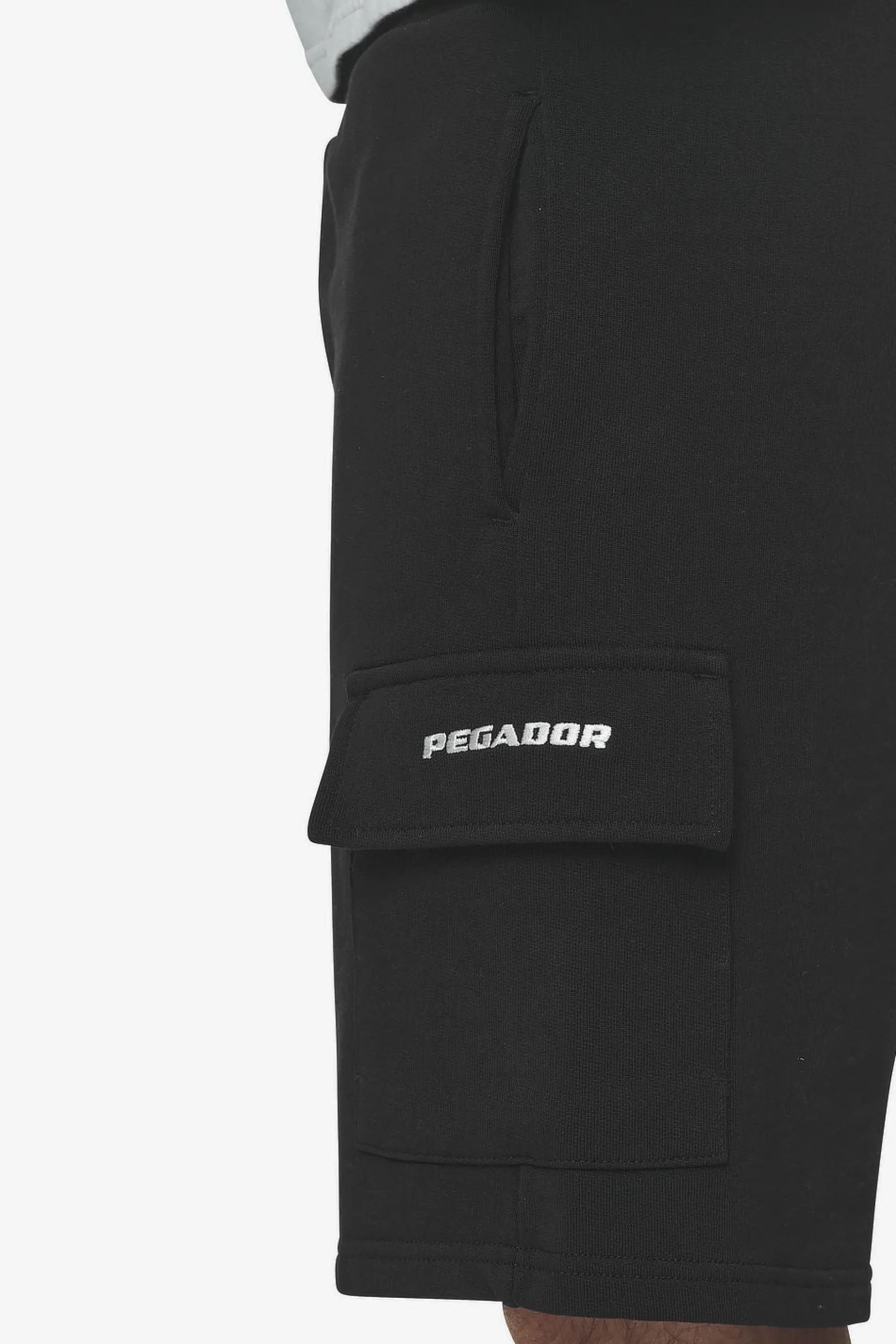 Pegador Shorts|Otega Terry Cargo Shorts Vintage black