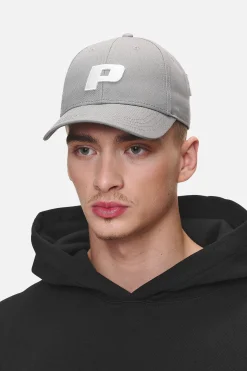Pegador Caps & Hats|P Logo Cap Cool Grey White