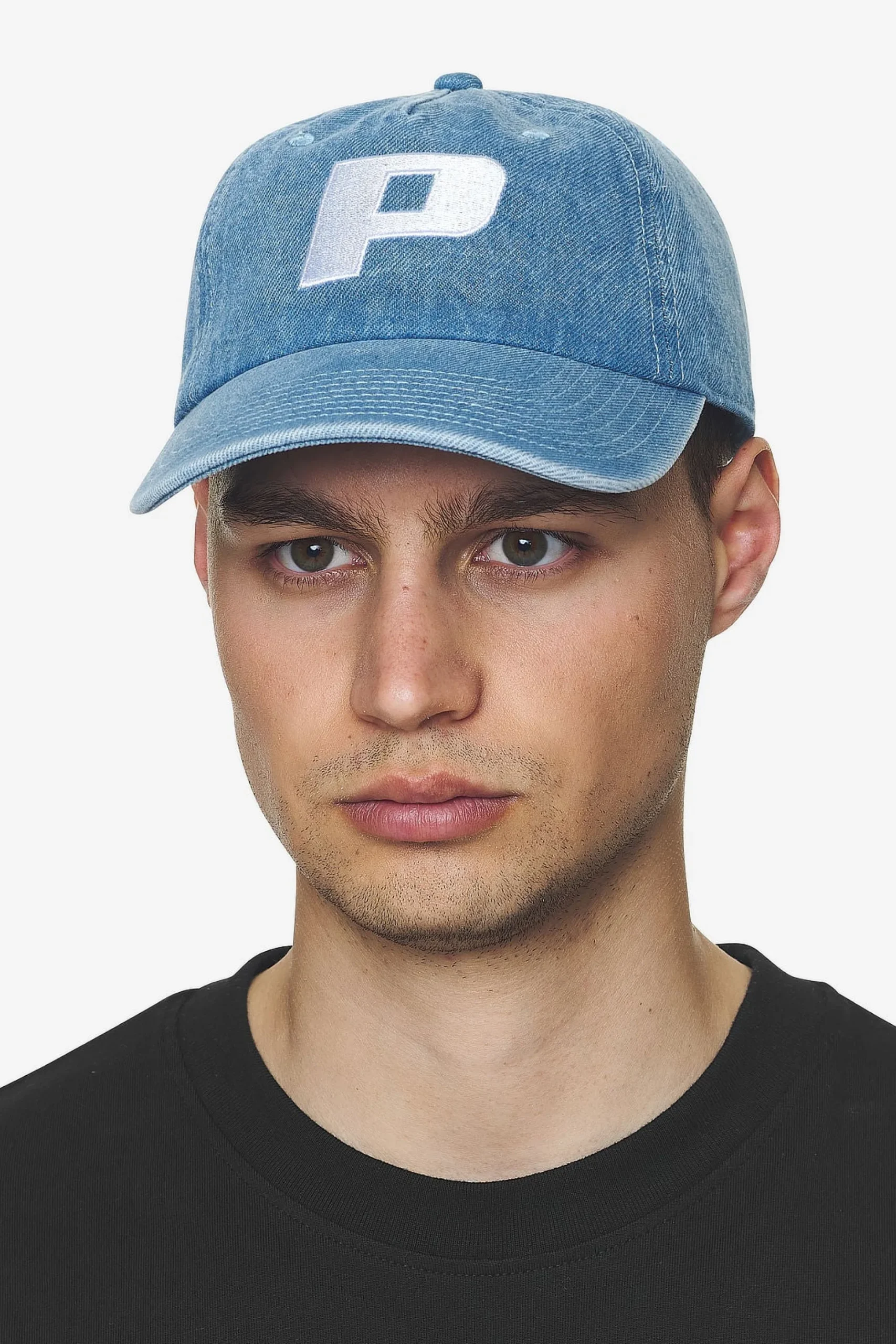 Pegador Caps & Hats|P Logo Denim Cap Baby Blue