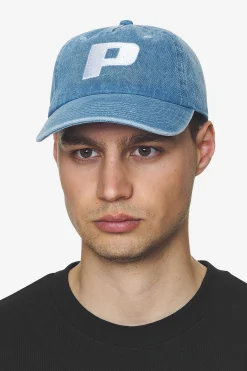 Pegador Caps & Hats|P Logo Denim Cap Baby Blue