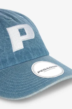 Pegador Caps & Hats|P Logo Denim Cap Baby Blue