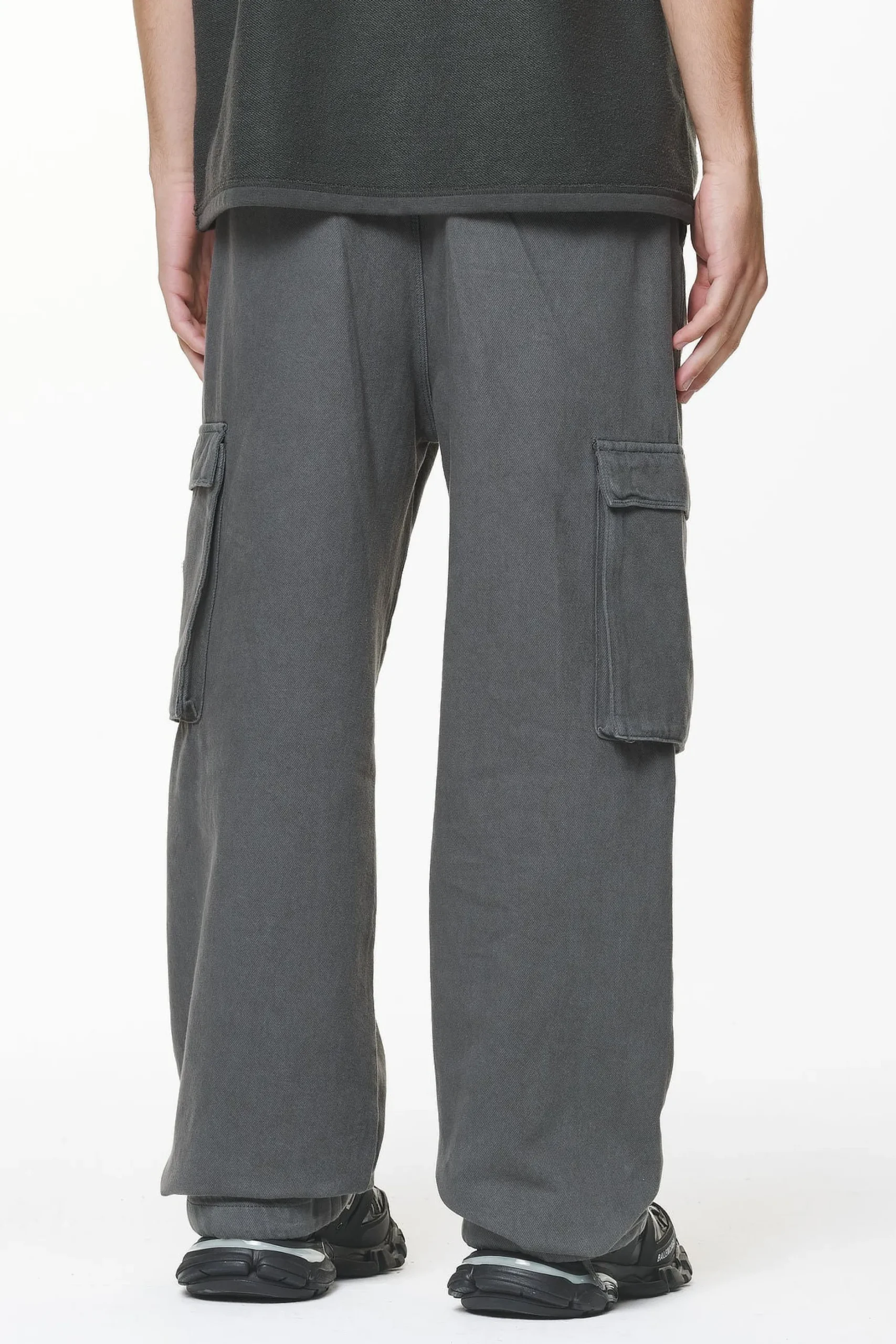 Pegador Cargos|Paden Wide Cargo Pants Volcano Grey