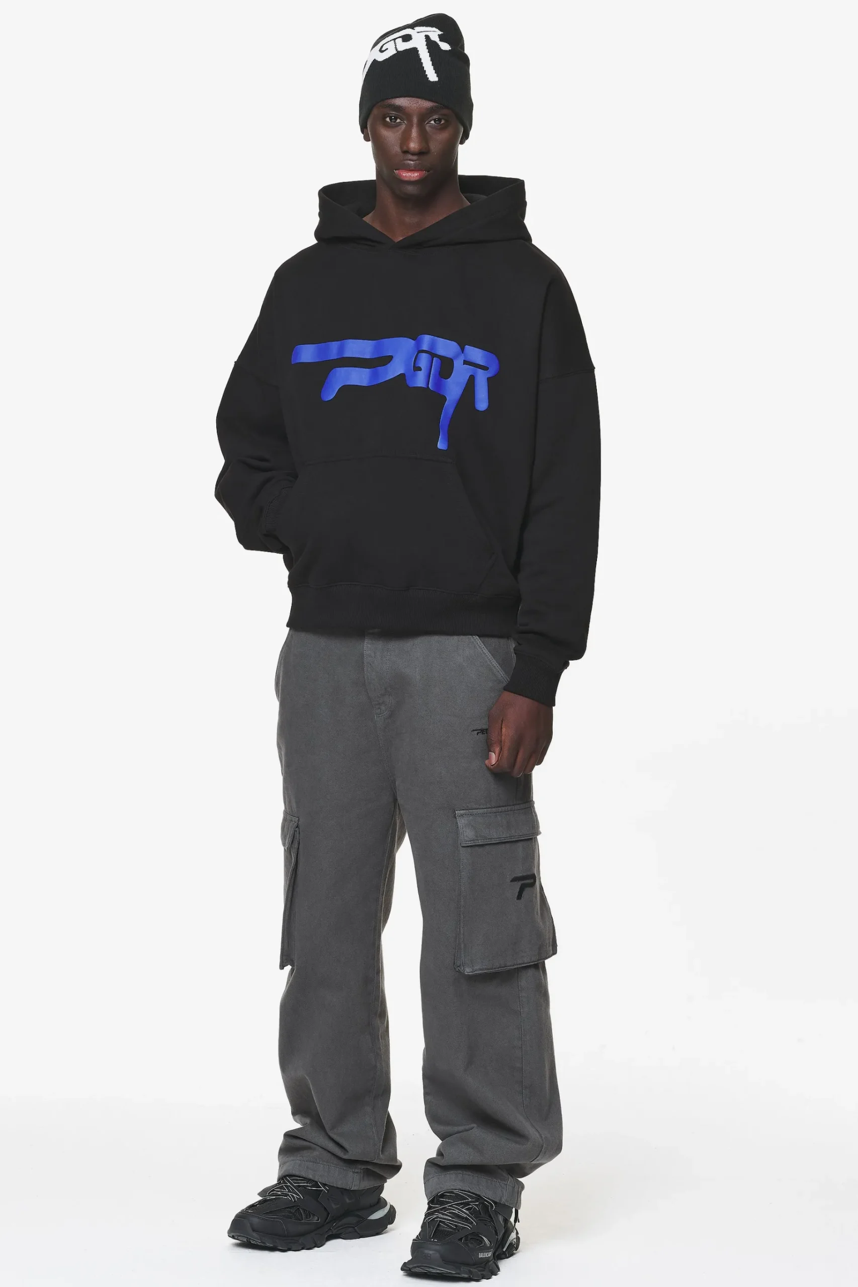 Pegador Cargos|Paden Wide Cargo Pants Volcano Grey