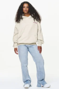 Pegador Hoodies|Pall Oversized Hoodie Vintage Washed Bone White