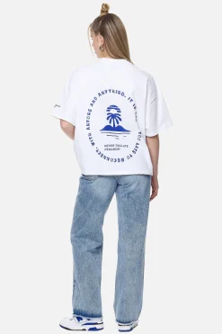Pegador Tees|Palmyra Heavy Oversized Tee White