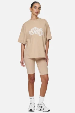 Pegador Tees|Paluma Heavy Oversized Tee  Washed Safari Sand