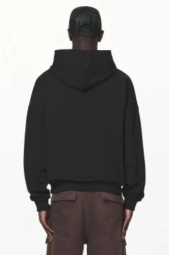 Pegador Hoodies|Pansy Boxy Hoodie Black