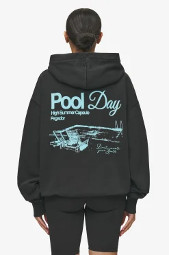 Pegador Hoodies|Zip Hoodies|Patino Oversized Sweat Jacket Vintage Black