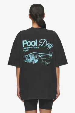 Pegador Tees|Patino Oversized Tee Vintage black