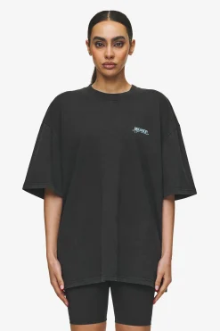 Pegador Tees|Patino Oversized Tee Vintage black