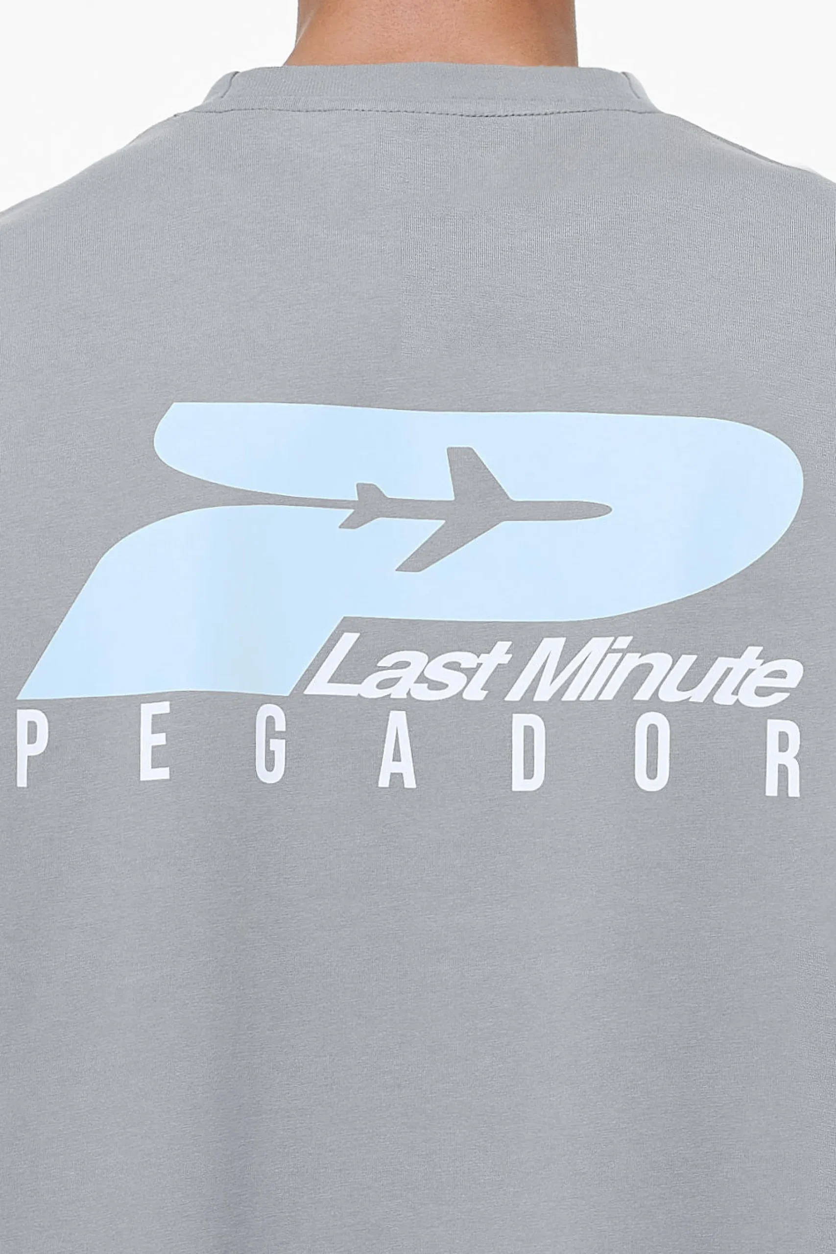 Pegador Tees|Pearce Boxy Tee Heavy Washed Cool Grey