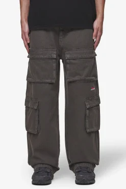 Pegador Cargos|Penard Wide Cargo Pants Anthracite