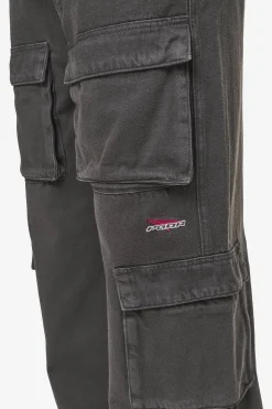 Pegador Cargos|Penard Wide Cargo Pants Anthracite