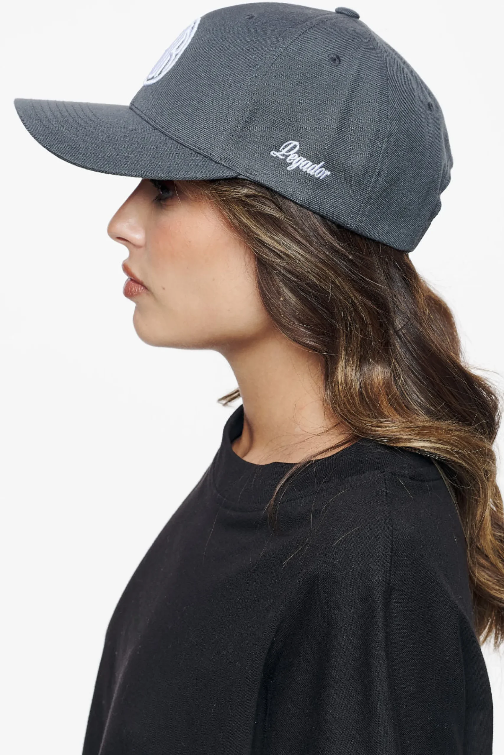 Pegador Caps & Hats|Percy Curved Cap Dark Grey
