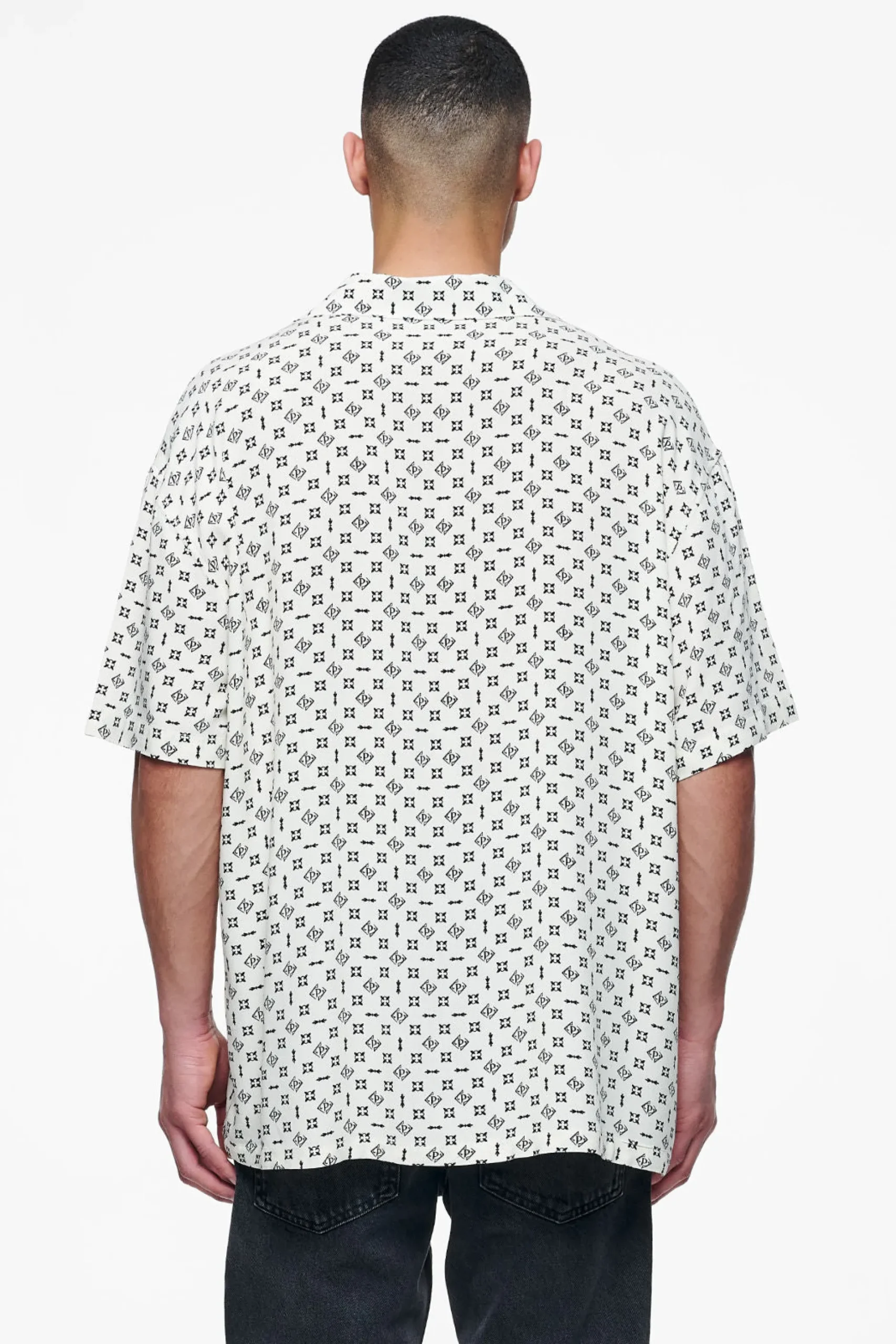 Pegador Shirts|Piane Monogram Summer Shirt Unbleached